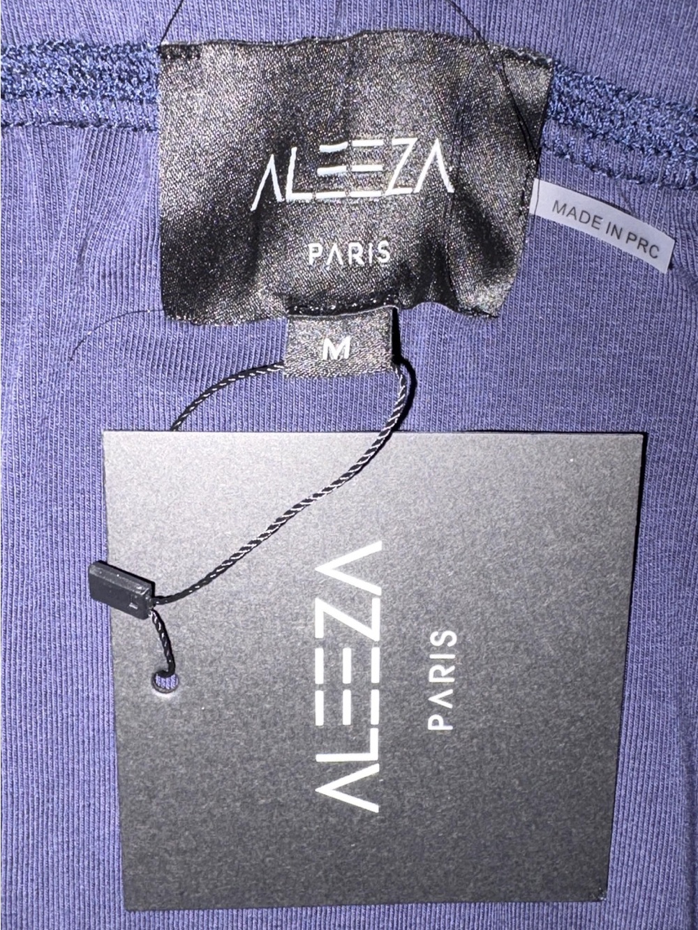 navy maxi skirt by Aleeza Paris features a sleek, straight silhouette - Picture 3 of 5